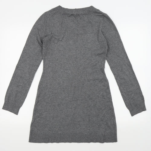 H&M Womens Grey   Pencil Dress  Size 6