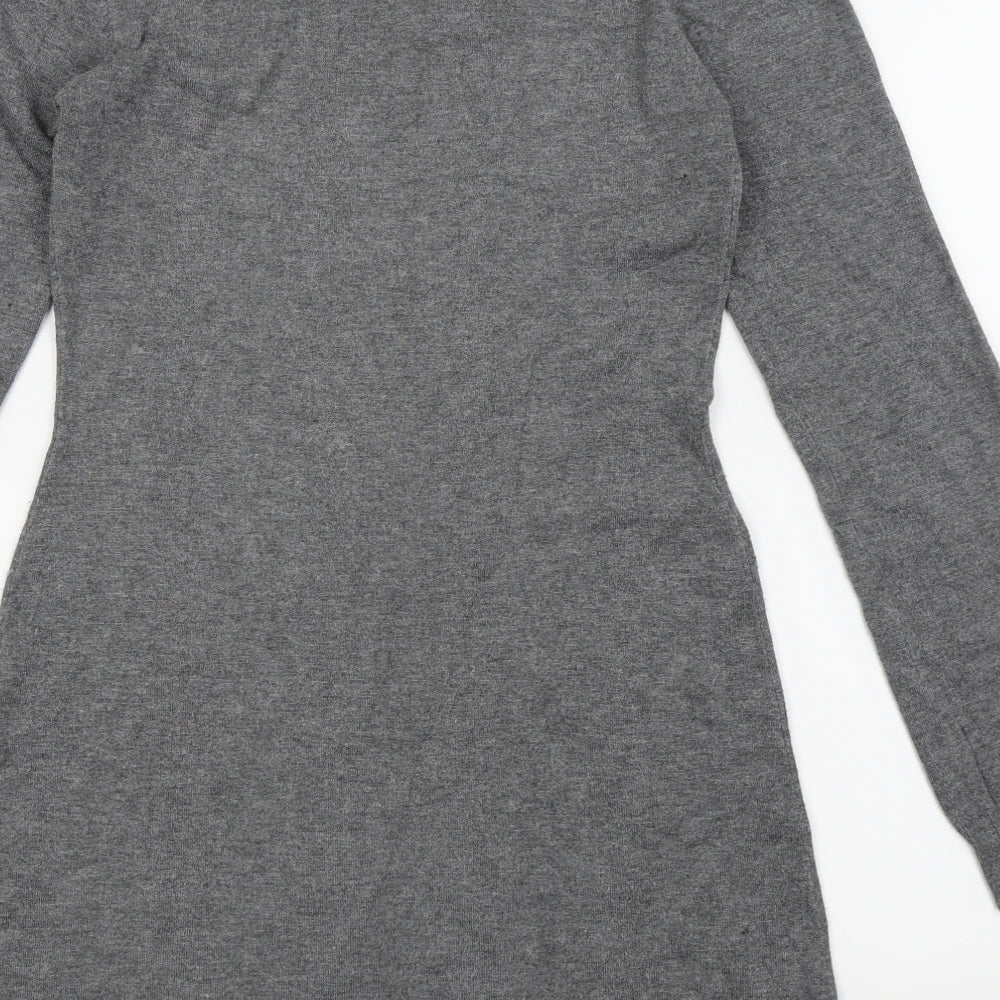 H&M Womens Grey   Pencil Dress  Size 6