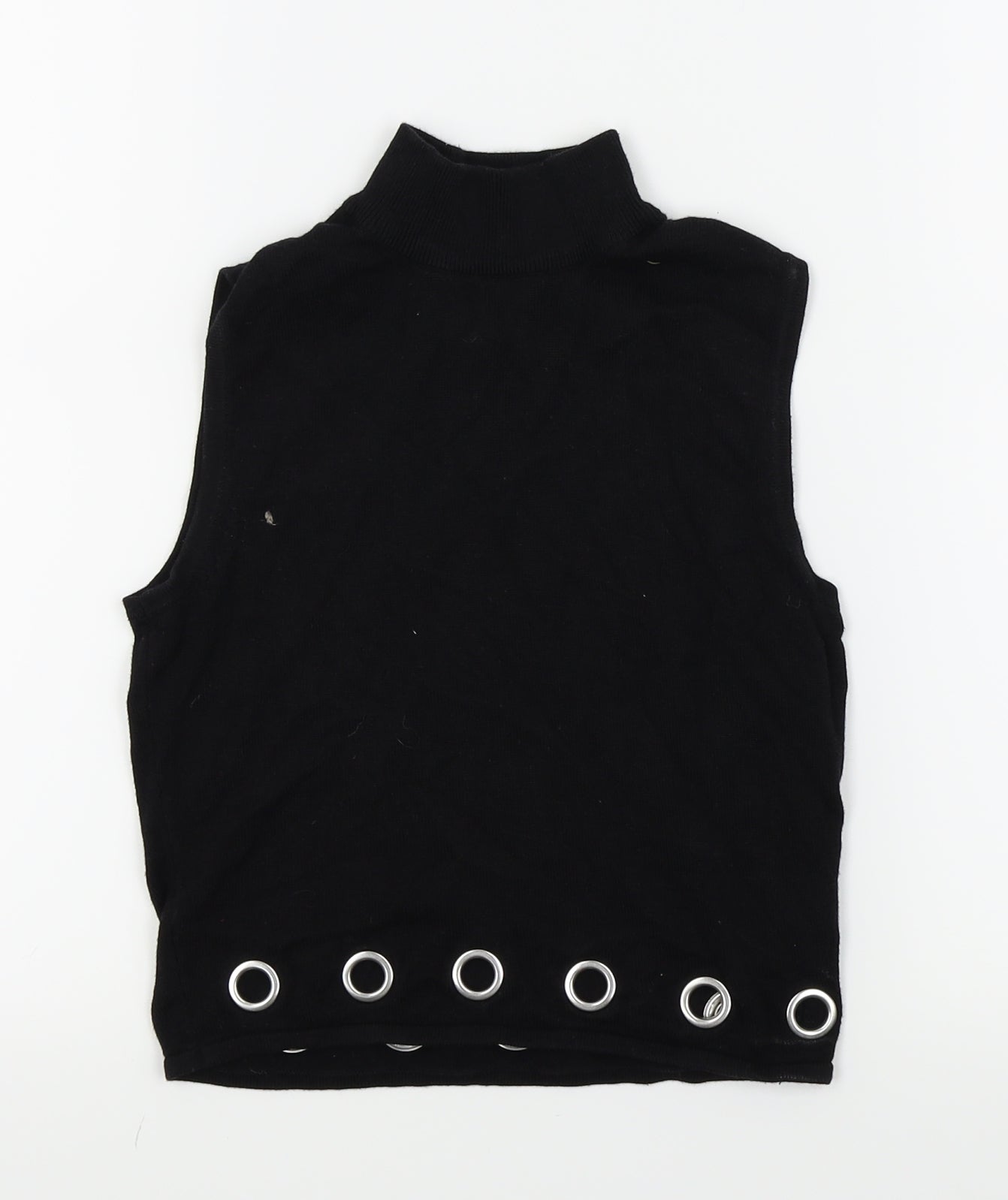 Divided by H&M Womens Black   Cropped Tank Size S
