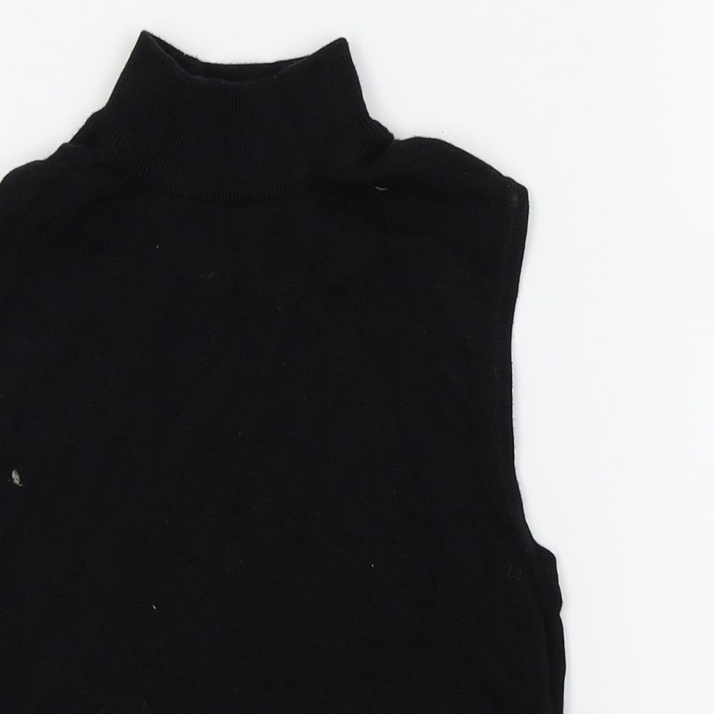 Divided by H&M Womens Black   Cropped Tank Size S