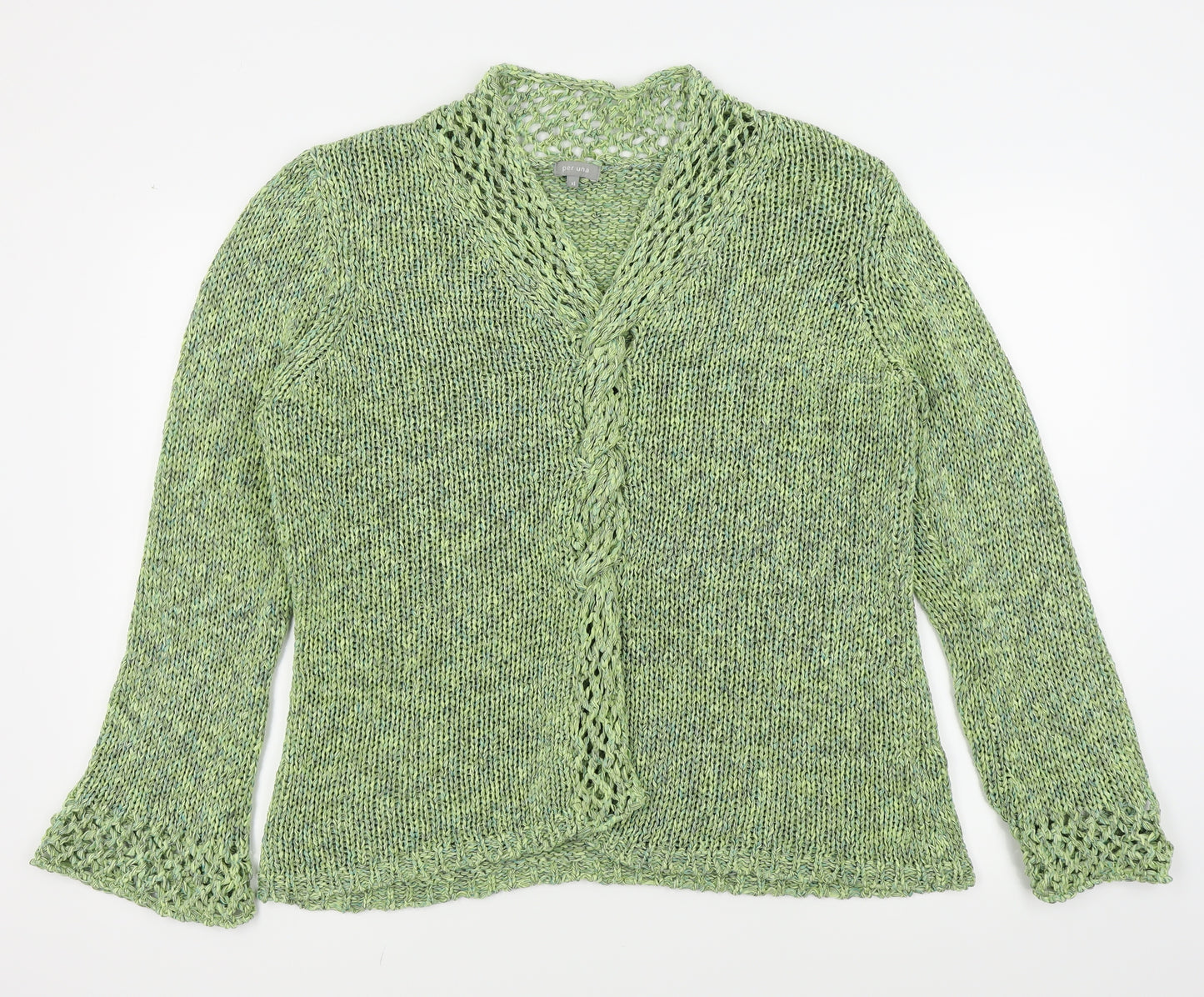 Per Una Womens Green   Pullover Jumper Size XL
