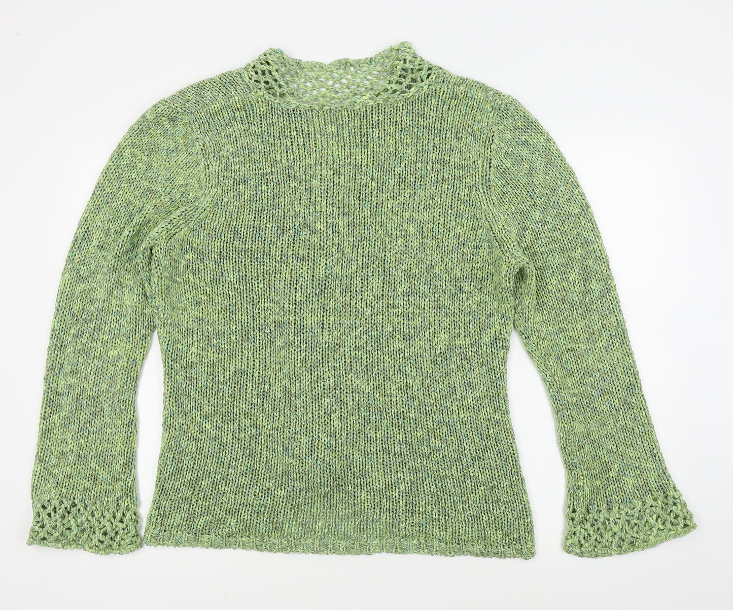 Per Una Womens Green   Pullover Jumper Size XL