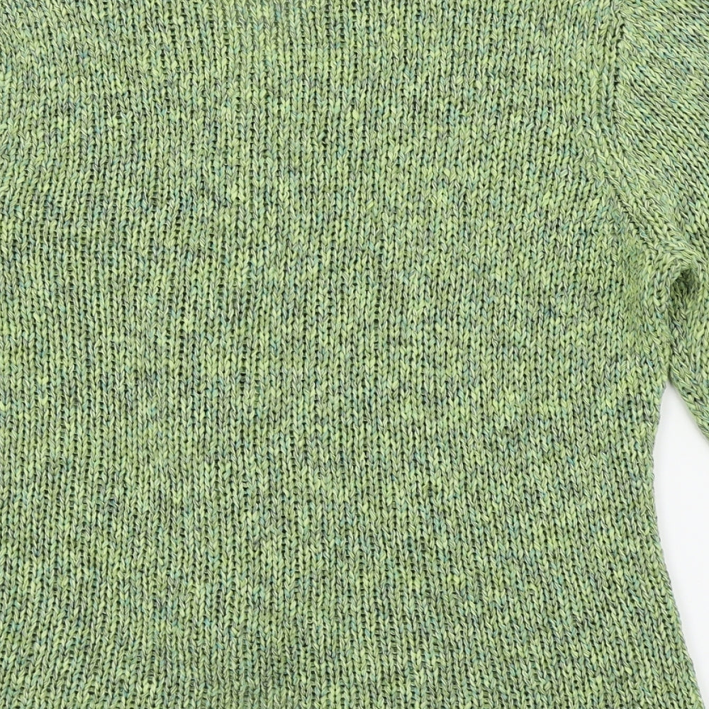 Per Una Womens Green   Pullover Jumper Size XL