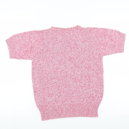 Jumper Womens Pink   Pullover Jumper Size S
