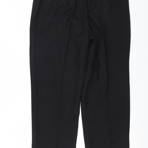 Papaya Womens Black   Trousers  Size 10 L27 in