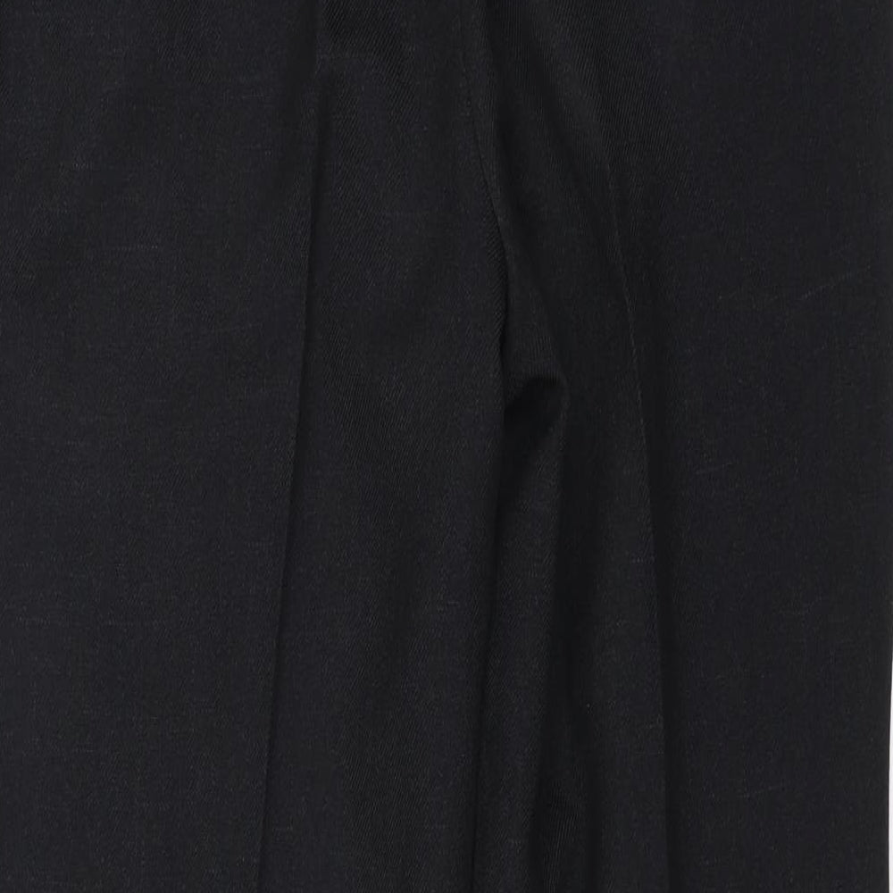 Papaya Womens Black   Trousers  Size 10 L27 in