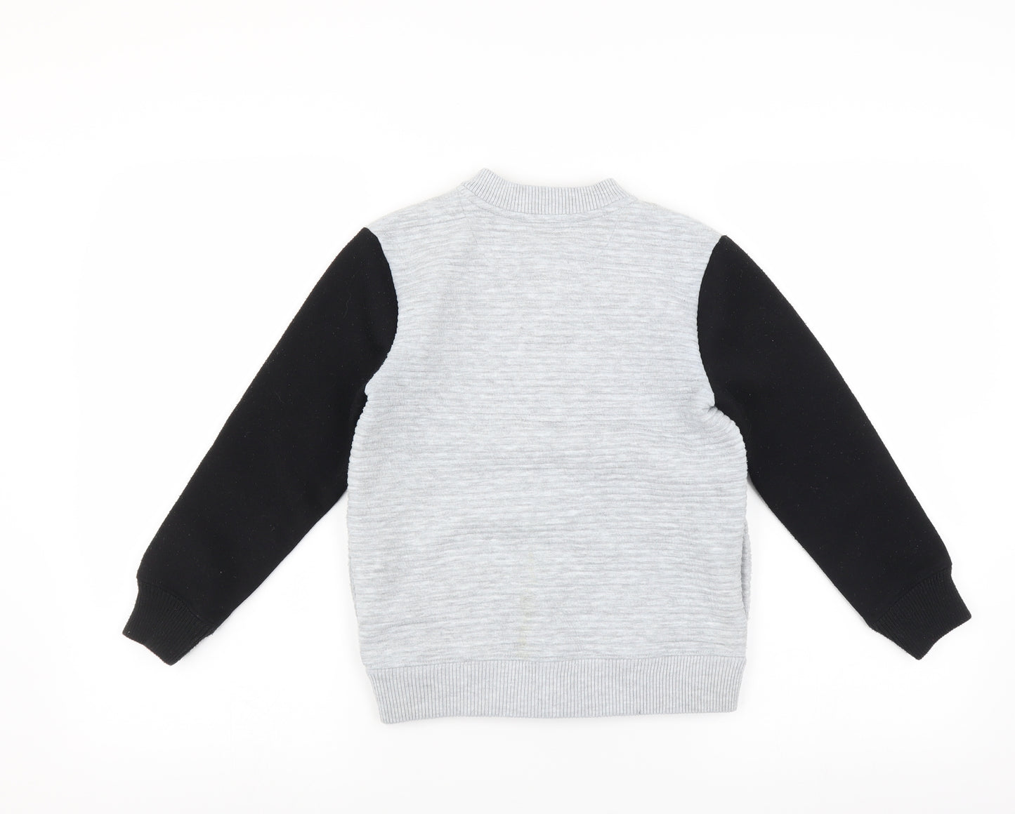 F&F Boys Grey   Full Zip Sweatshirt Size 7-8 Years