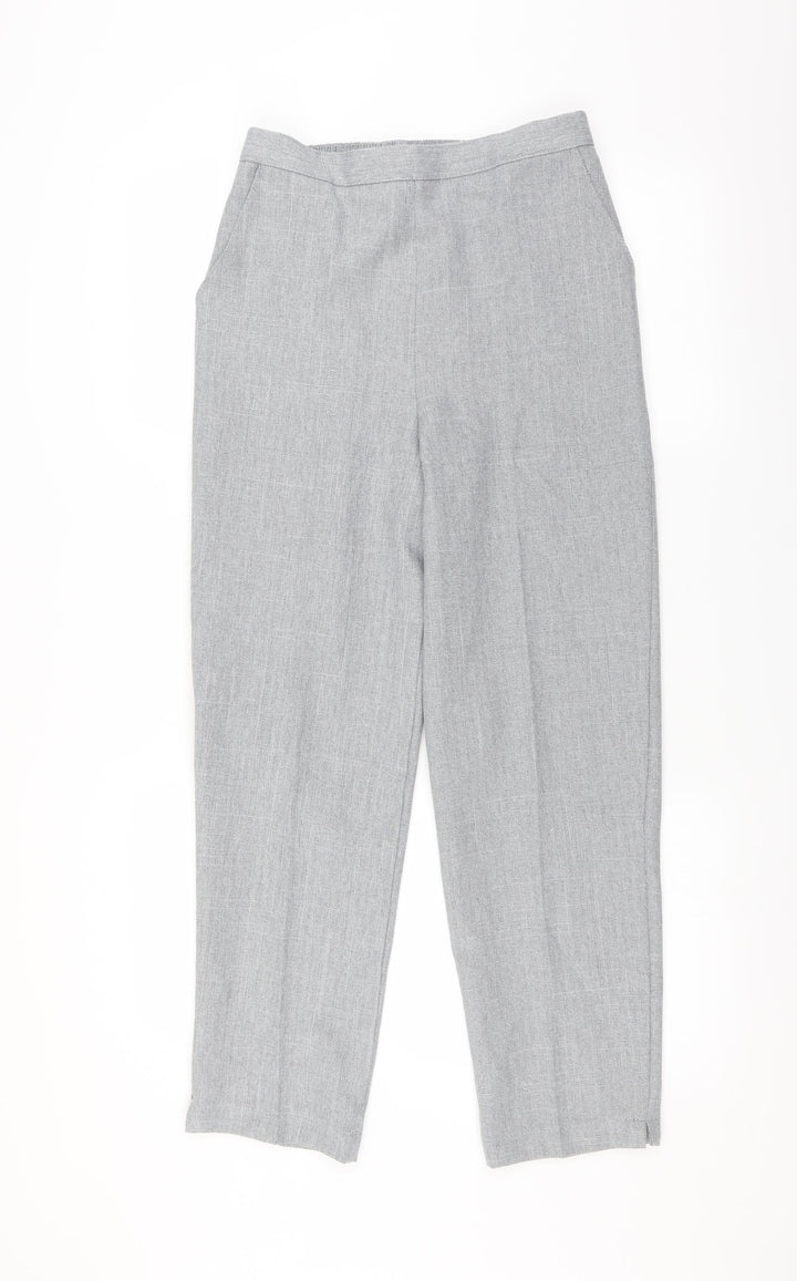Autonomy Womens Grey Trousers Size 12 L28 in