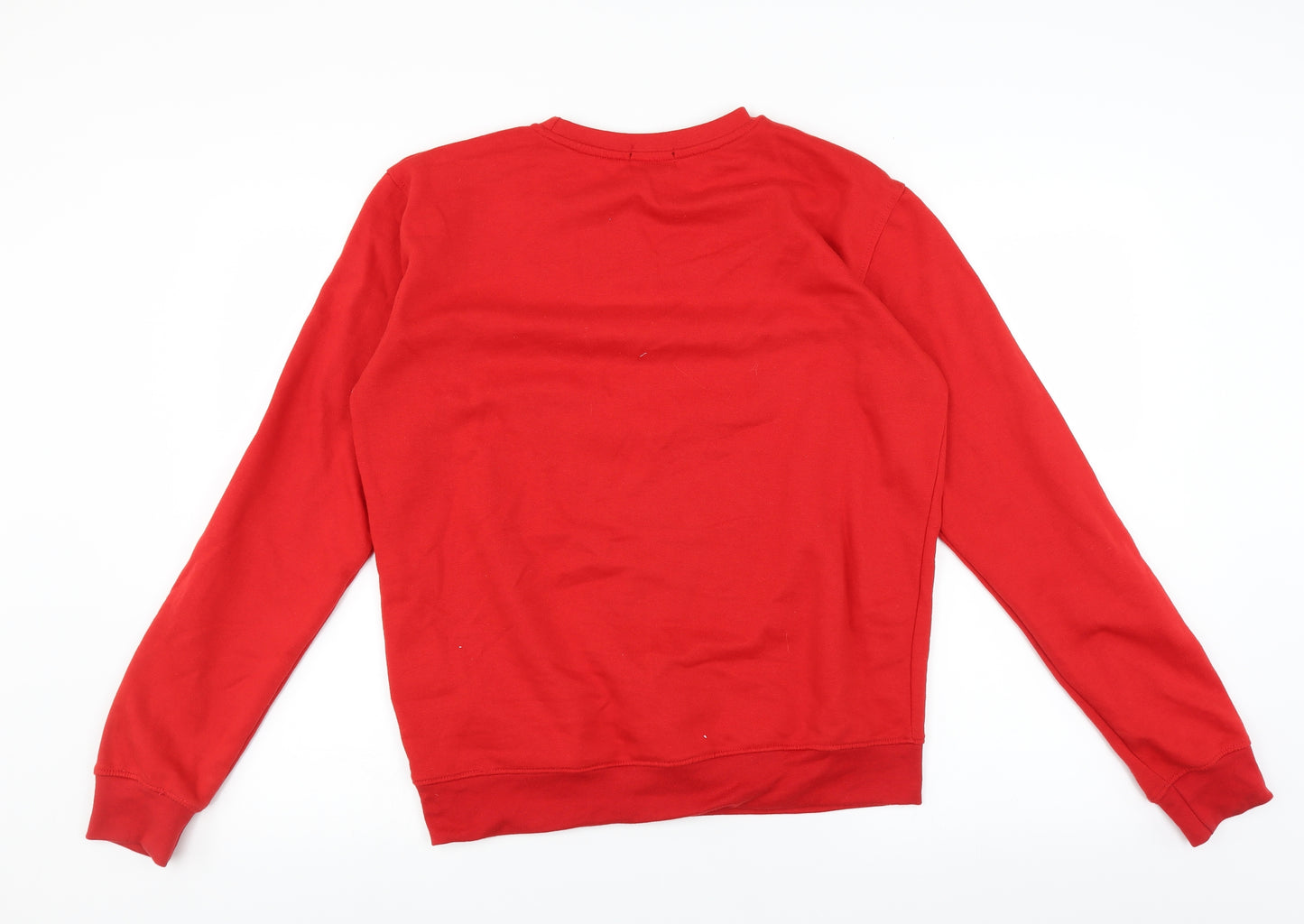 PRETTYLITTLETHING Womens Red   Pullover Sweatshirt Size M