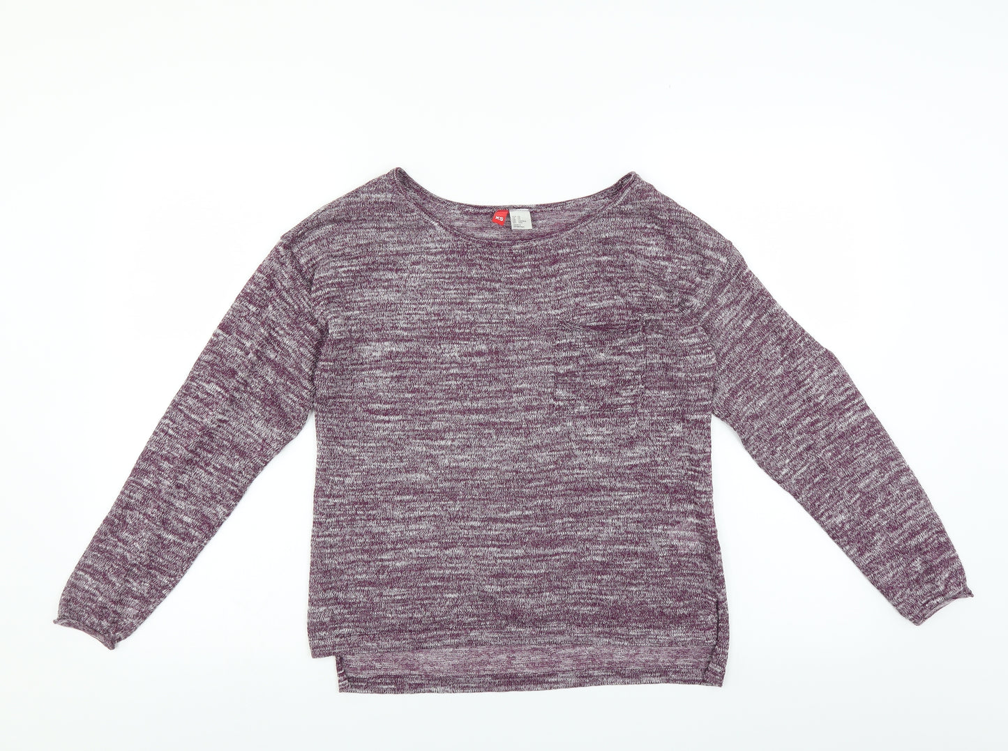 Divided by H&M Womens Purple   Pullover Jumper Size XS