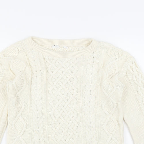Gap kids Girls Ivory   Pullover Jumper Size 12-13 Years