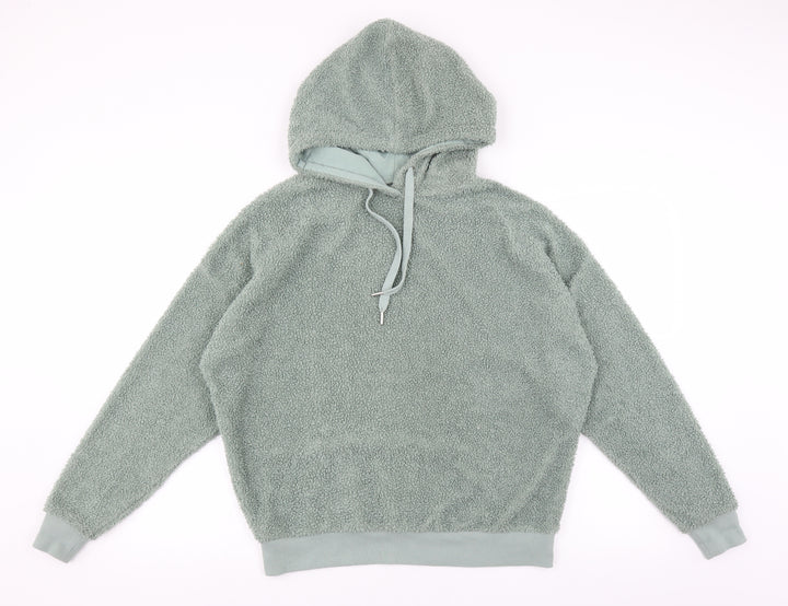 New Look Womens Green Pullover Hoodie Size 8