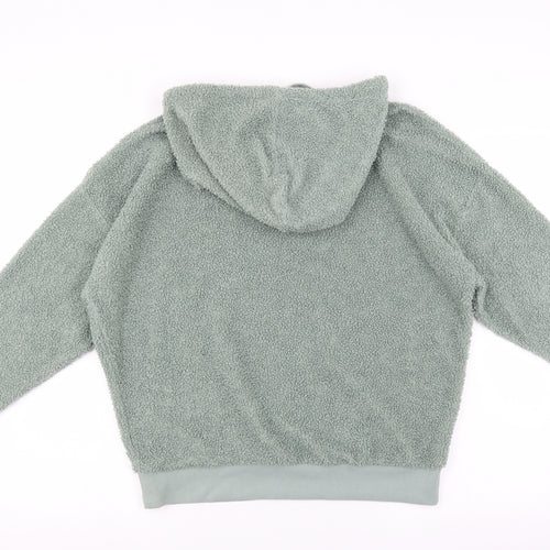New Look Womens Green   Pullover Hoodie Size 8
