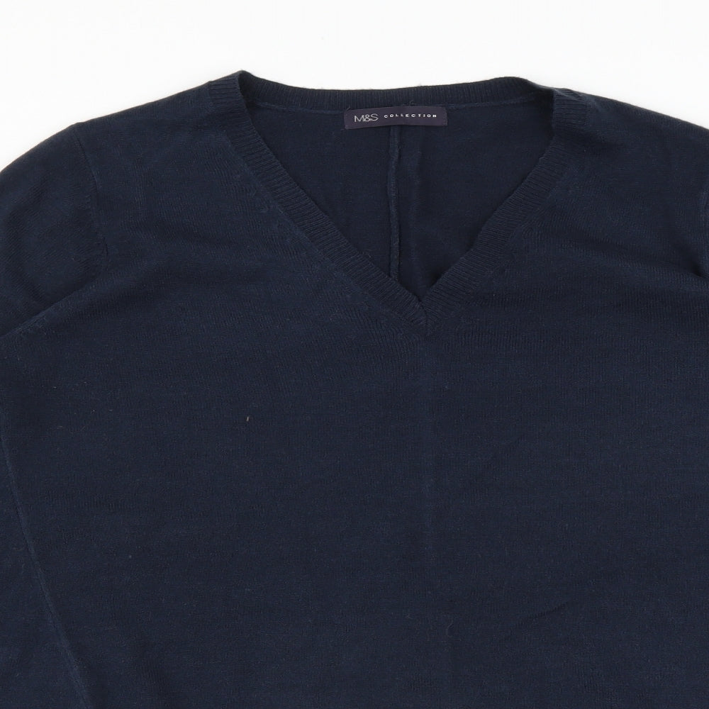 Marks and Spencer Womens Blue   Jumper Dress  Size 14
