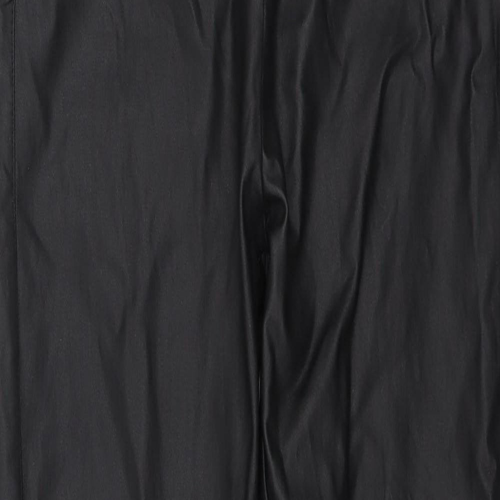 Quiz Womens Black   Trousers  Size 28 in L28 in