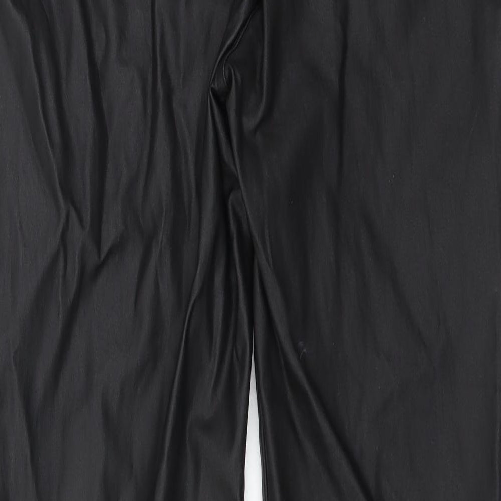 Quiz Womens Black   Trousers  Size 28 in L28 in