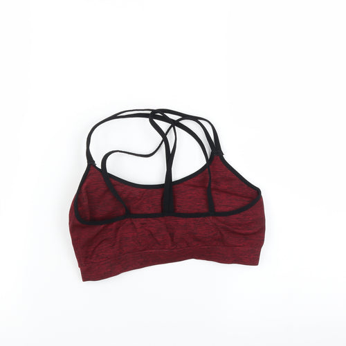 Peacocks Womens Red   Basic T-Shirt Size 14  - Sports Bra