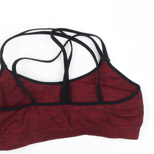 Peacocks Womens Red   Basic T-Shirt Size 14  - Sports Bra