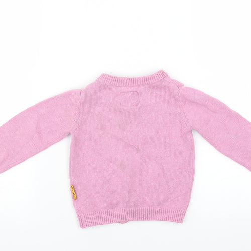 Sainsburys Girls Pink   Cardigan Jumper Size 18-24 Months  - Gruffalo