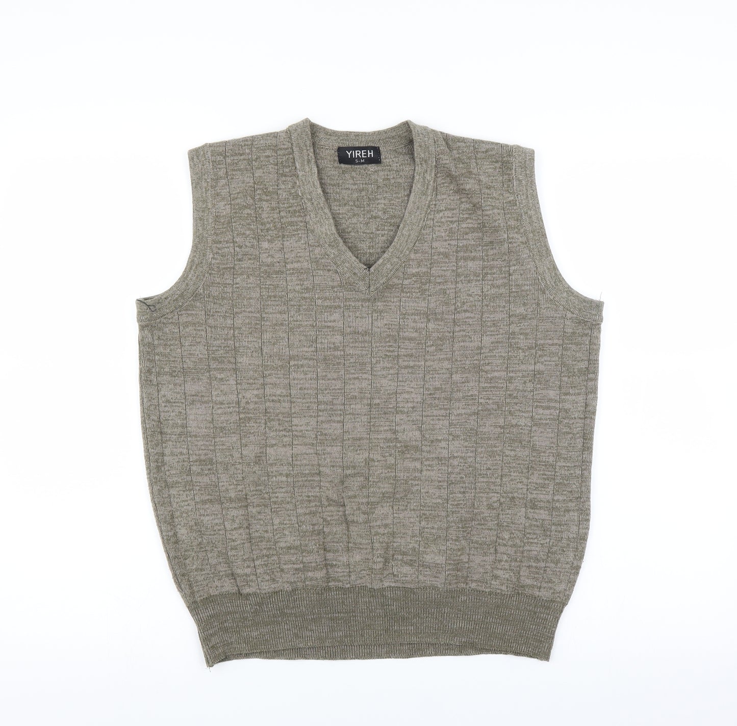 yireh Mens Green   Pullover Jumper Size S