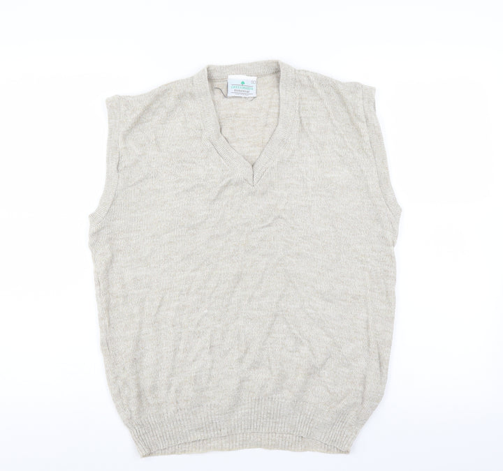 Greenwoods Mens Beige   Pullover Jumper Size L