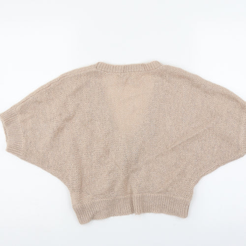 H&M Womens Pink   Cardigan Jumper Size M  - shrug