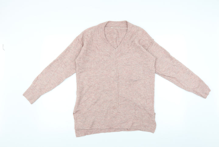 Sainsburys Womens Pink Pullover Jumper Size 10