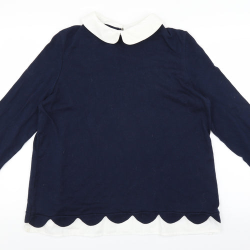 Preworn Womens Blue   Pullover Jumper Size L