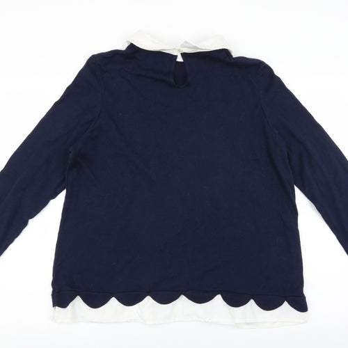 Preworn Womens Blue   Pullover Jumper Size L
