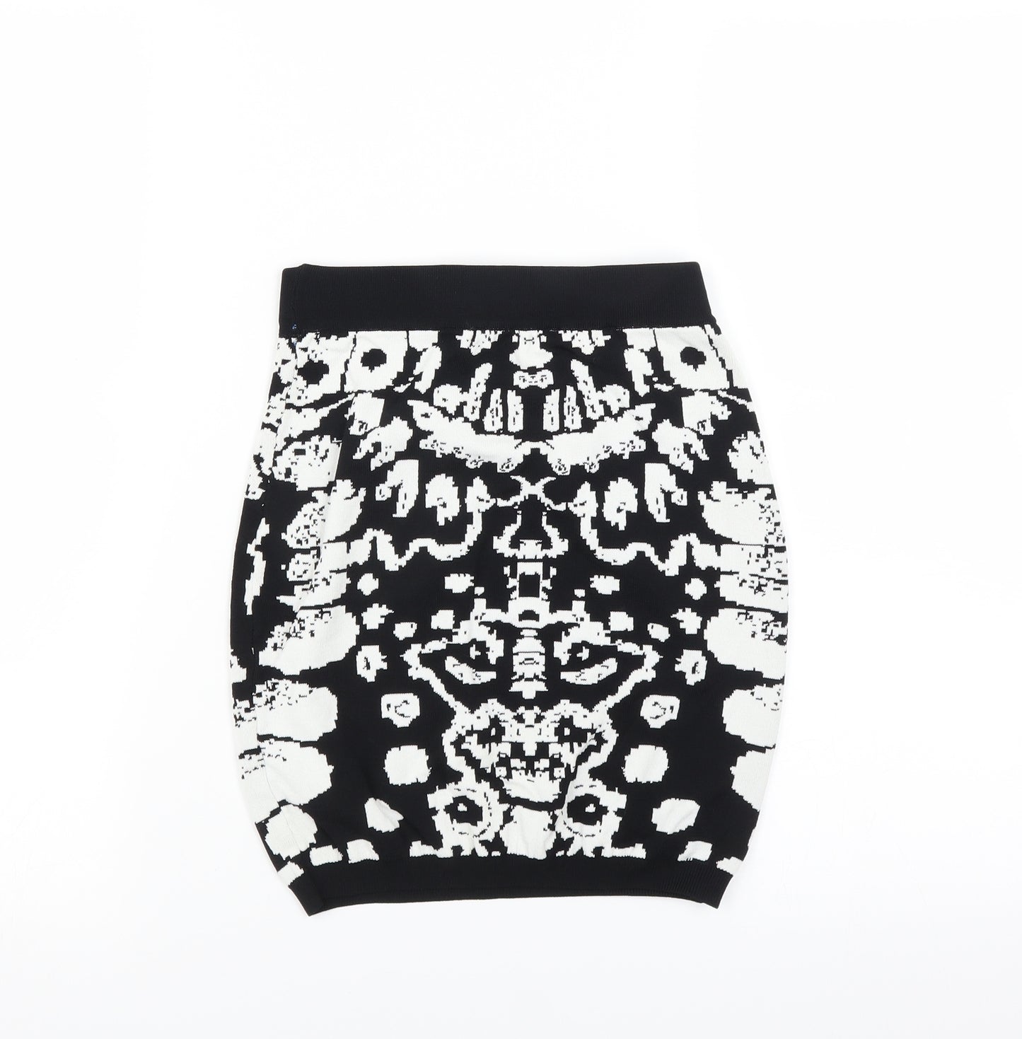swede paris Womens Black   Bandage Skirt Size S