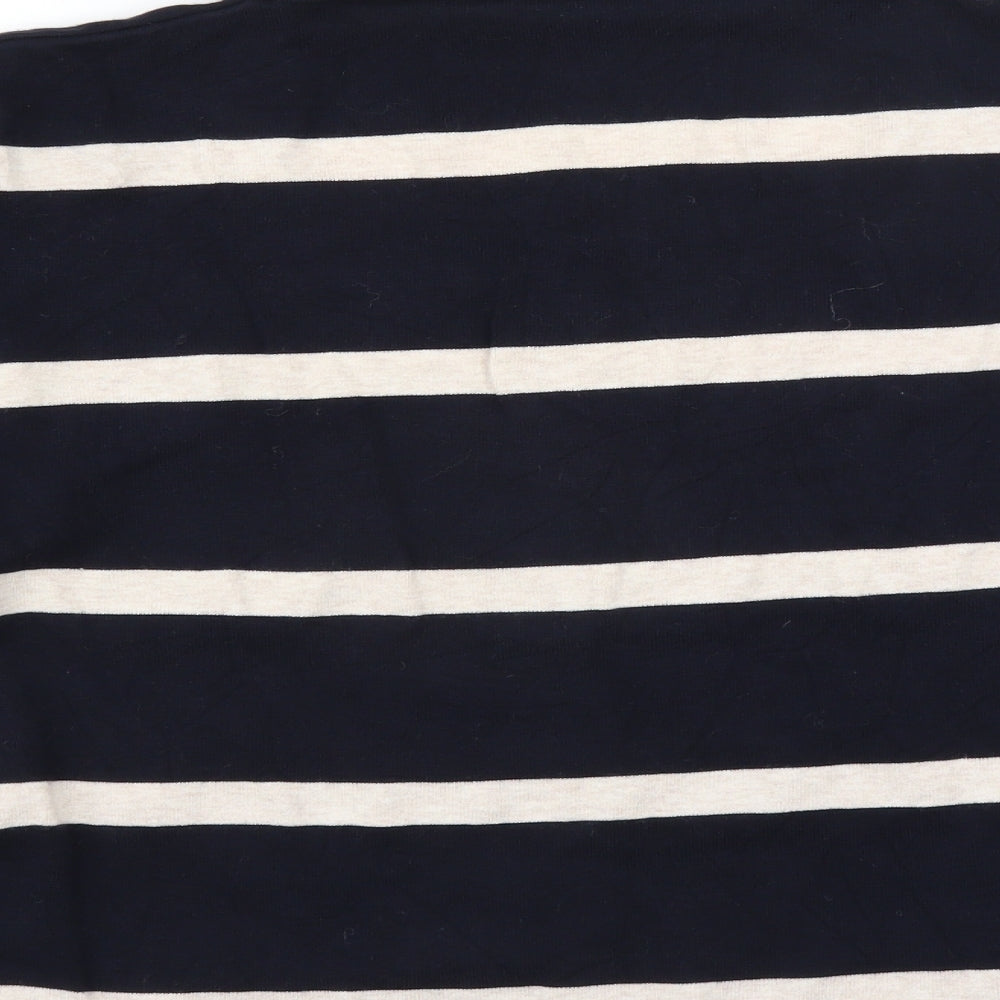 Alex & Co Womens Blue Striped  Pullover Jumper Size 12