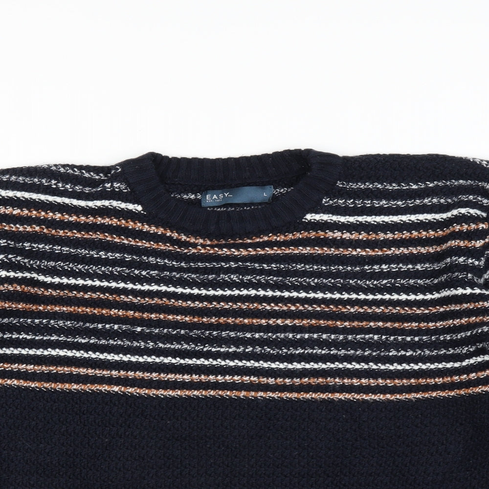 Matalan Mens Blue   Pullover Jumper Size L