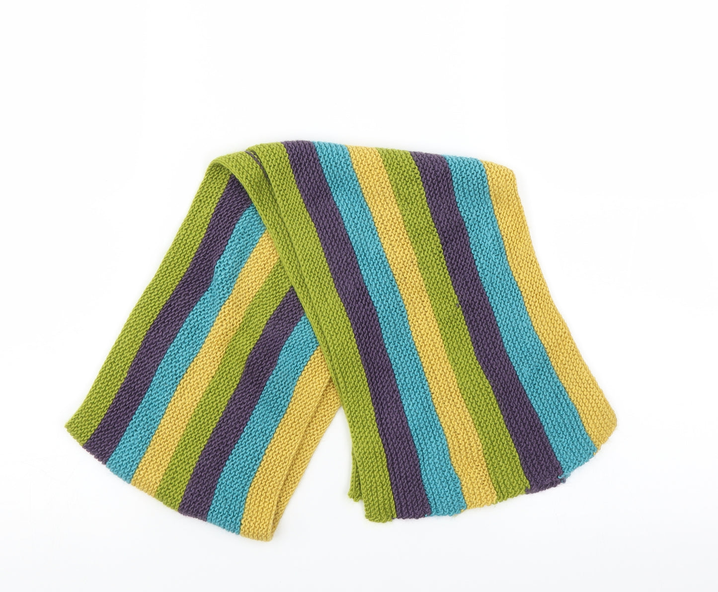 Preworn Womens Multicoloured Striped   Scarf