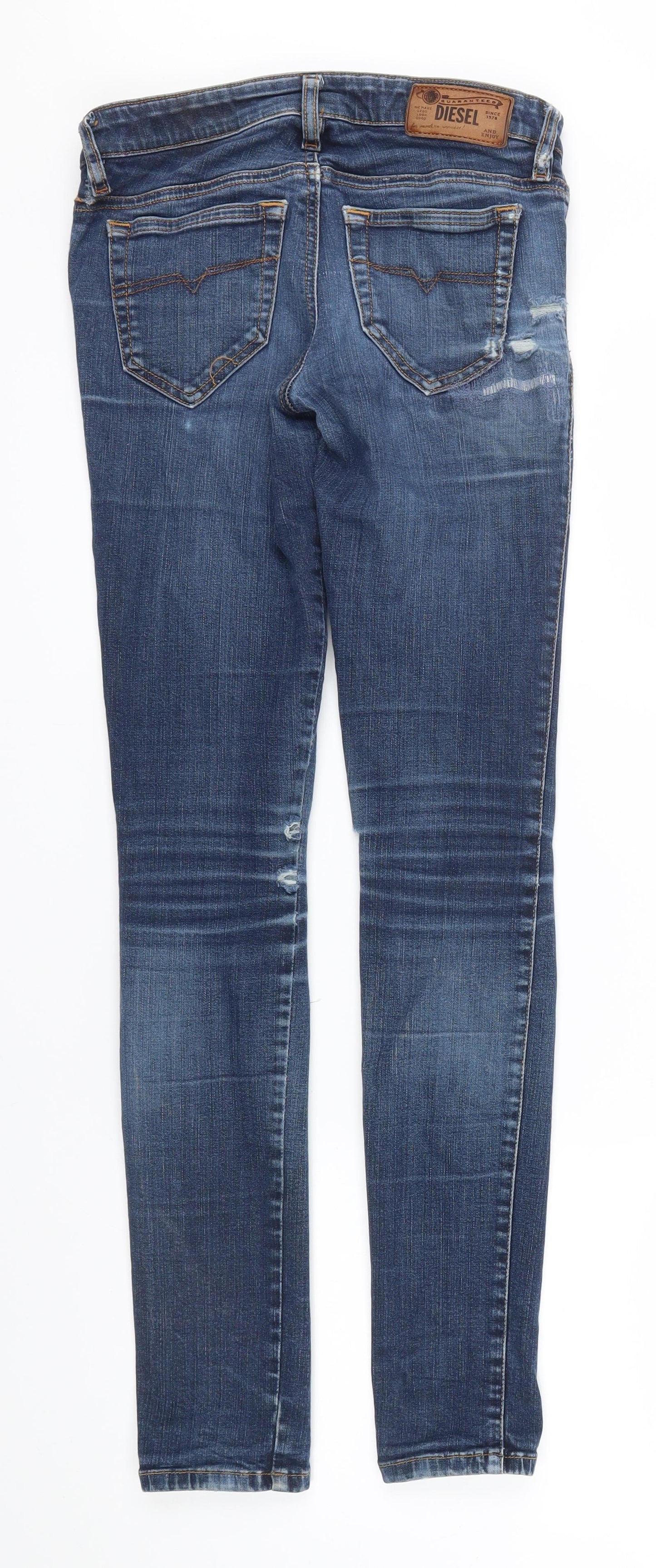 Diesel Womens Blue   Skinny Jeans Size 25 in L29 in
