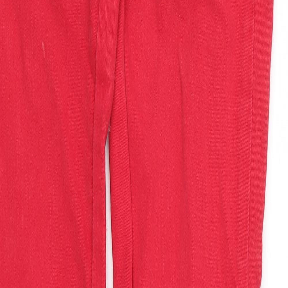 LBT Womens Red   Skinny Jeans Size 24 L30 in