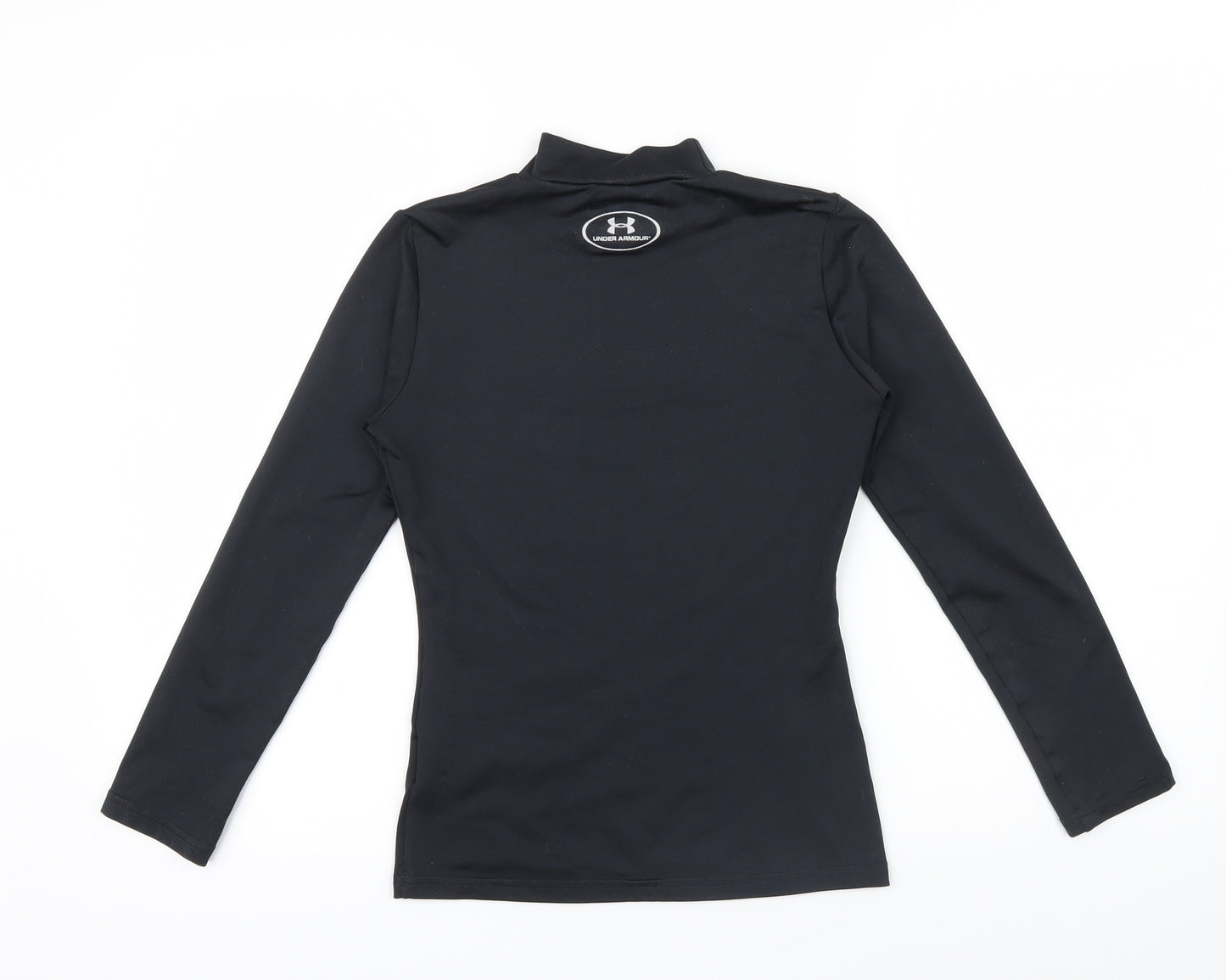 Under armour Womens Black   Basic T-Shirt Size S  - Embroidered