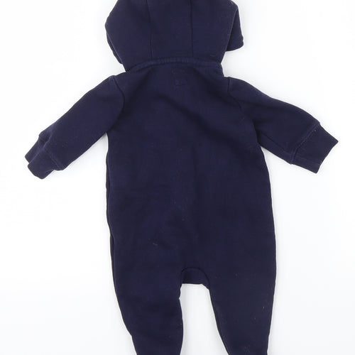 Gap  Blue   Romper One-Piece Size 0-3 Months  - Embroidered GAP LOGO