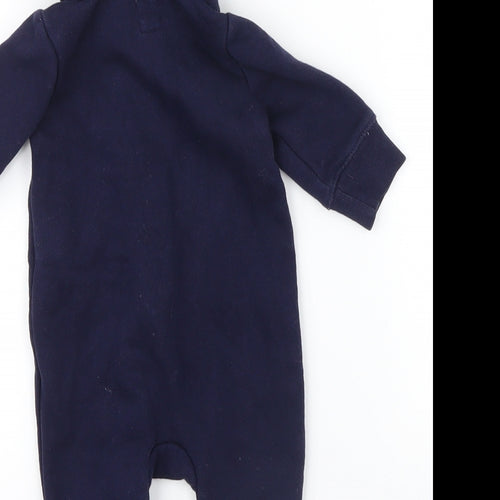 Gap  Blue   Romper One-Piece Size 0-3 Months  - Embroidered GAP LOGO