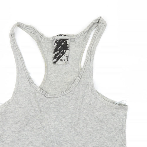 NEXT Womens Grey   Basic T-Shirt Size 8