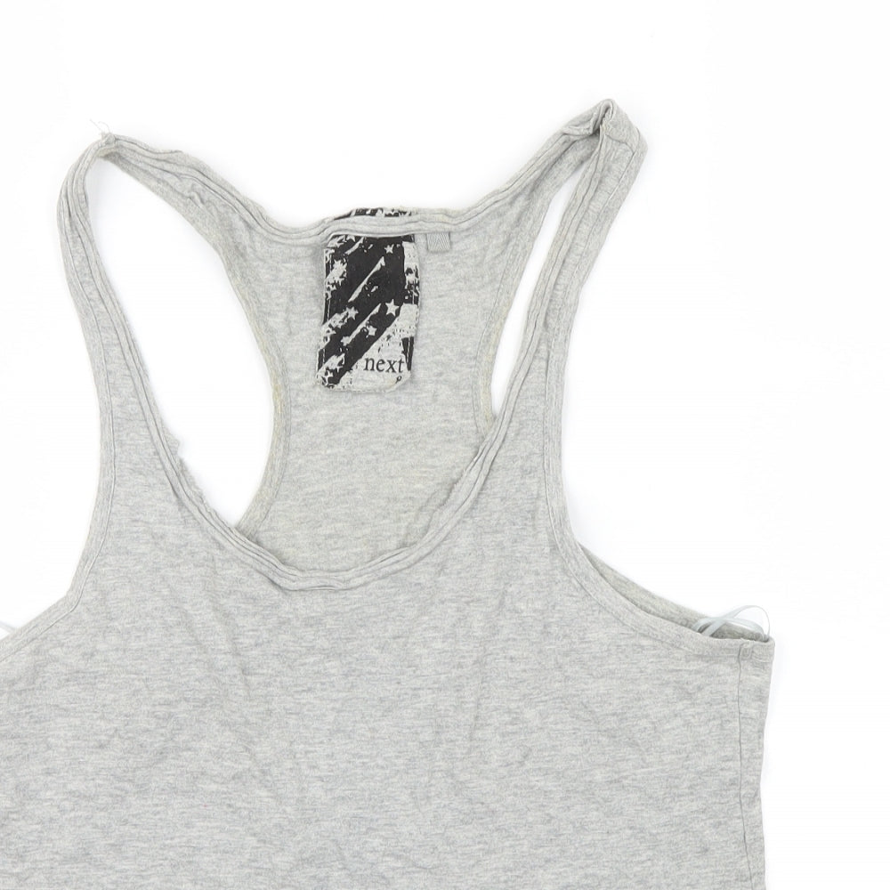 NEXT Womens Grey   Basic T-Shirt Size 8