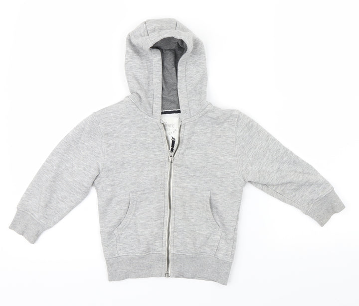 NEXT Grey Colourblock Basic Coat Jacket Size 12 Months - Pocket on front