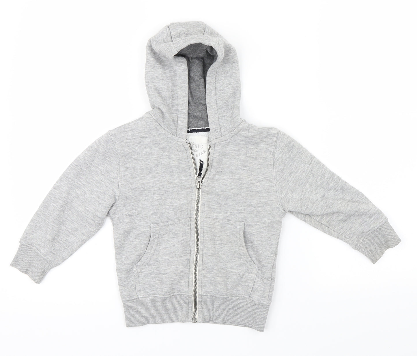 NEXT  Grey Colourblock  Basic Coat Jacket Size 12 Months  - Pocket on front