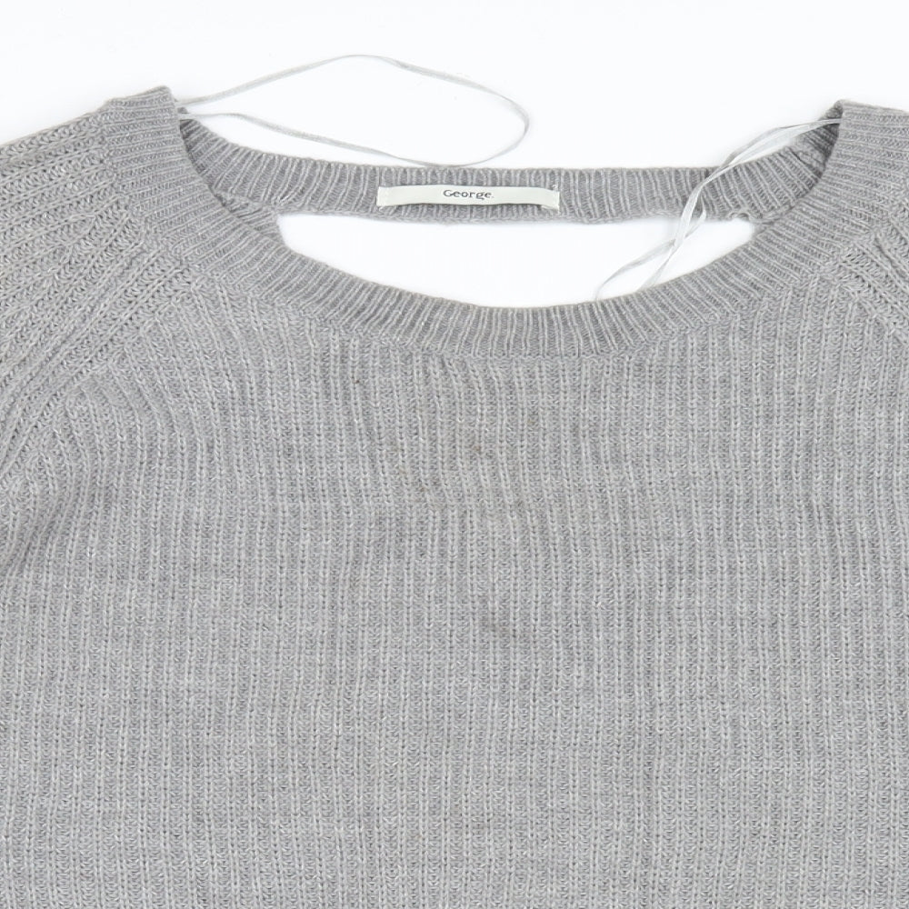 George Womens Grey   Pullover Jumper Size 12