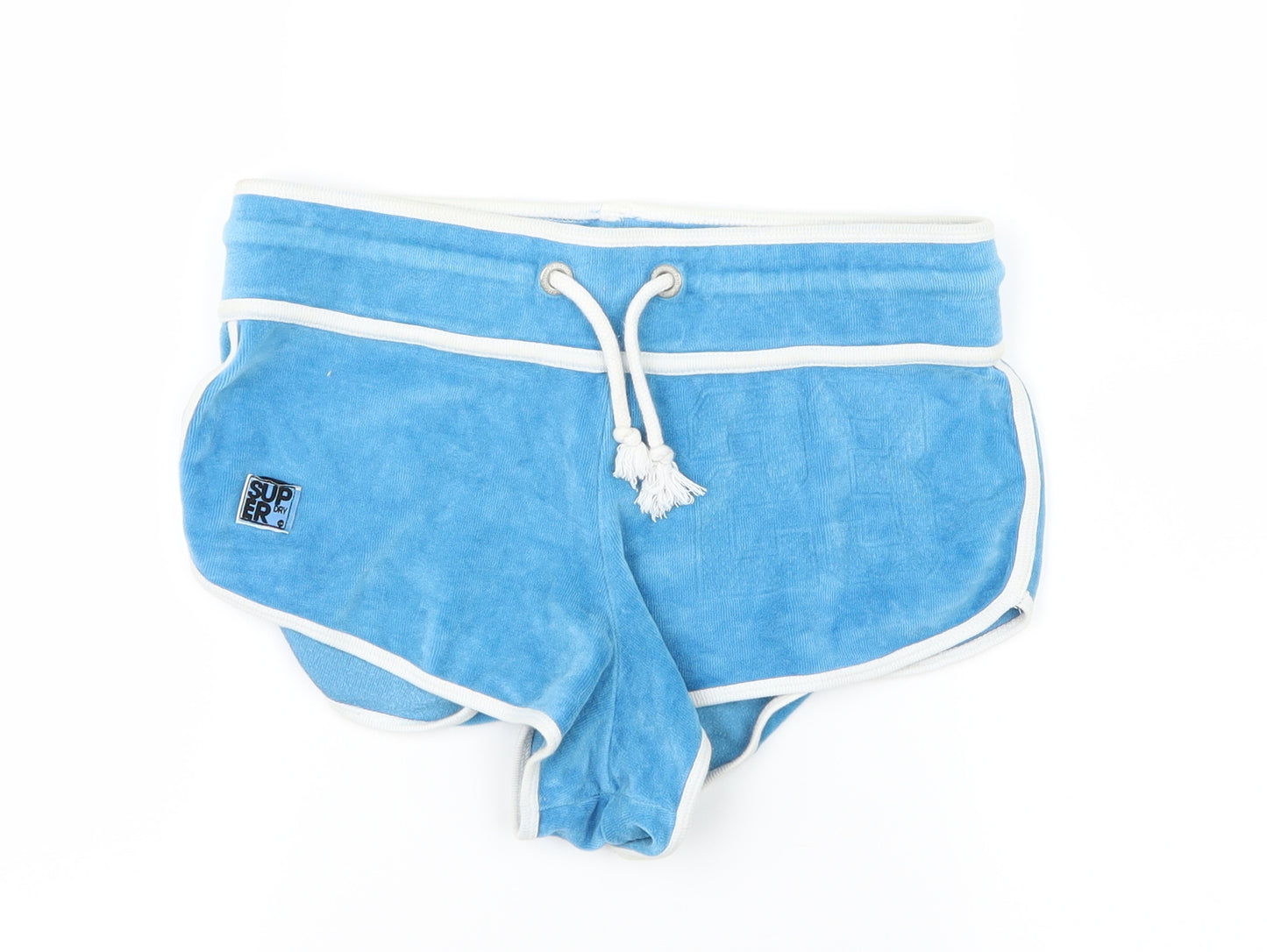 Superdry Womens Blue   Hot Pants Shorts Size XS
