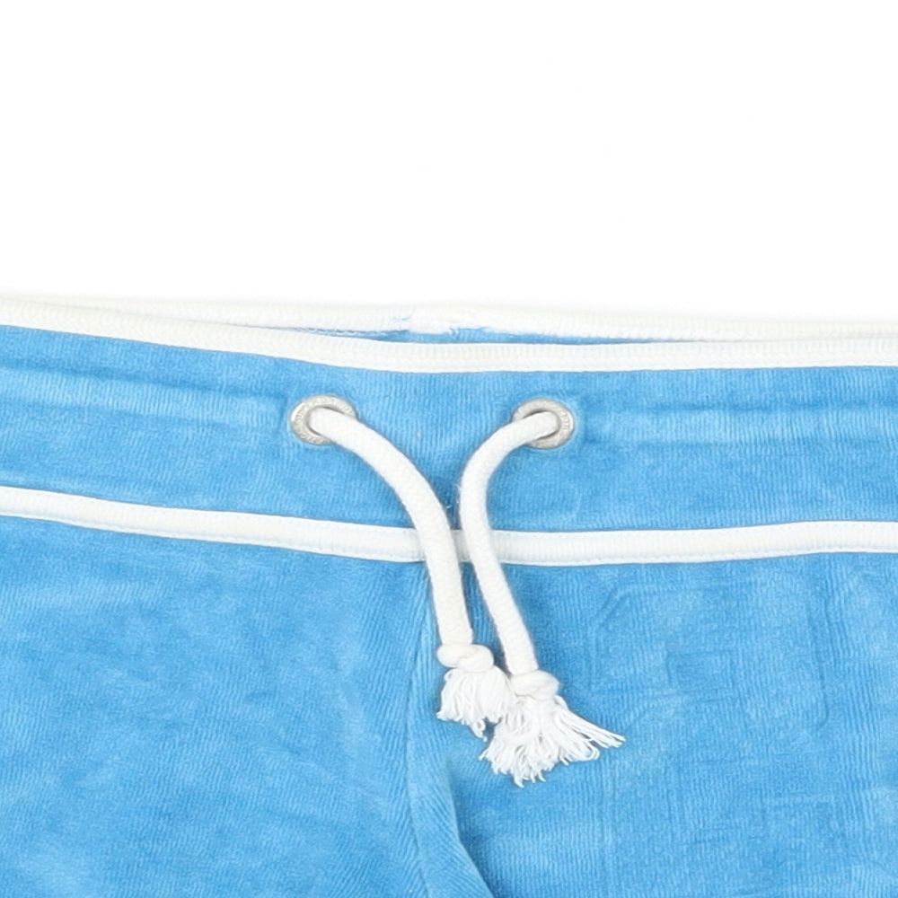 Superdry Womens Blue   Hot Pants Shorts Size XS
