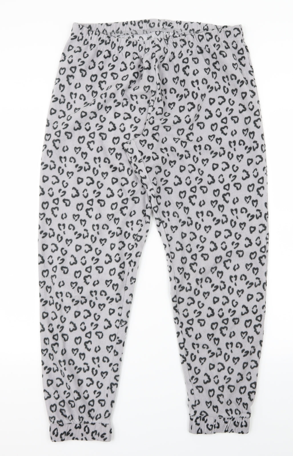 George Womens Grey Animal Print  Capri Pyjama Pants Size 12