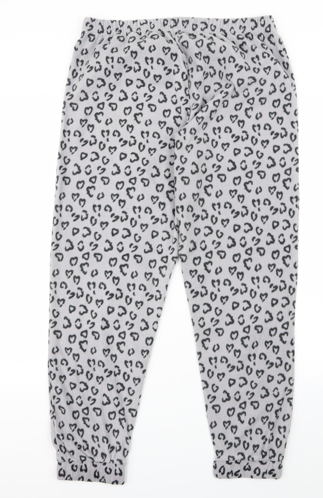 George Womens Grey Animal Print  Capri Pyjama Pants Size 12