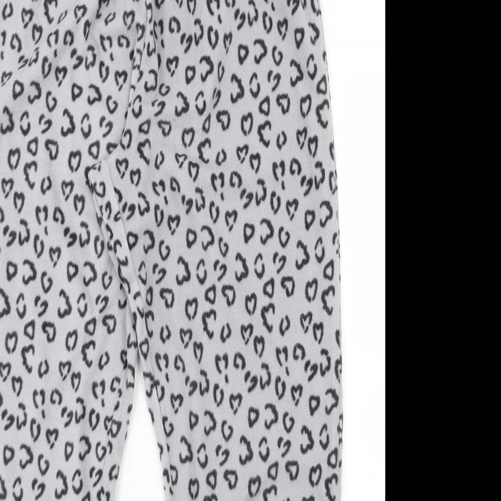 George Womens Grey Animal Print  Capri Pyjama Pants Size 12
