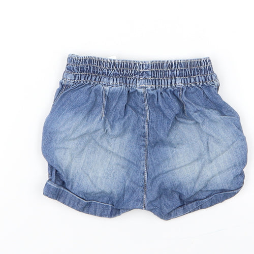 H&M Girls Blue   Cropped Jeans Size 12 Months
