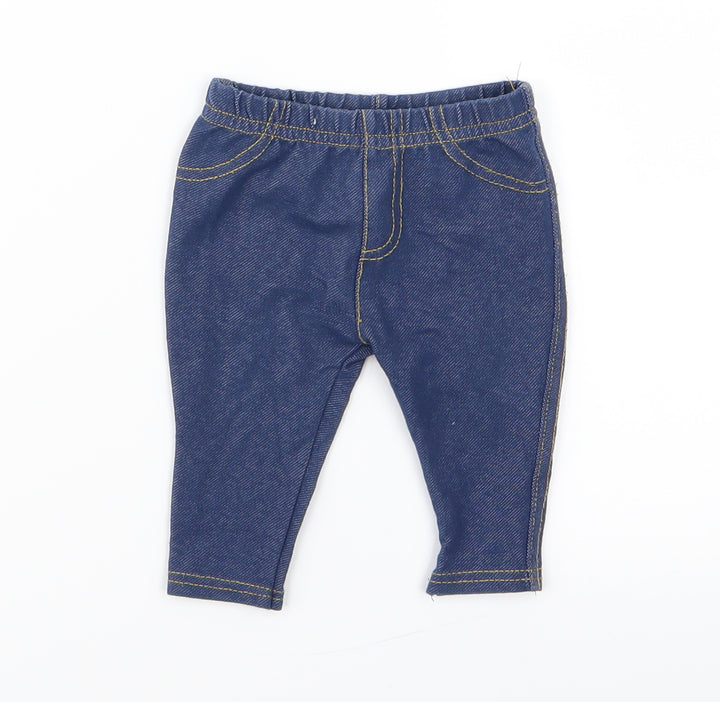 Early Days Girls Blue Capri Leggings Size 3-6 Months - Jeggings